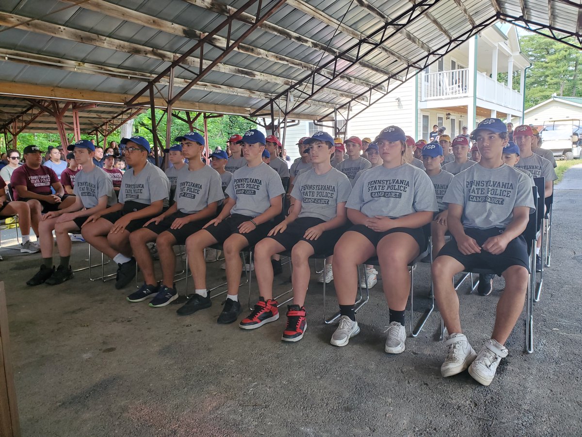 JLGronski's tweet photo. I had the pleasure of being the guest speaker at the @PAStatePolice Camp Cadet graduation ceremony held by PSP Troop M. This program brings #lawenforcement &amp; 11 to 13 year olds together to teach these young people about #leadership, discipline &amp; #character https://t.co/NXVoFQFPxI