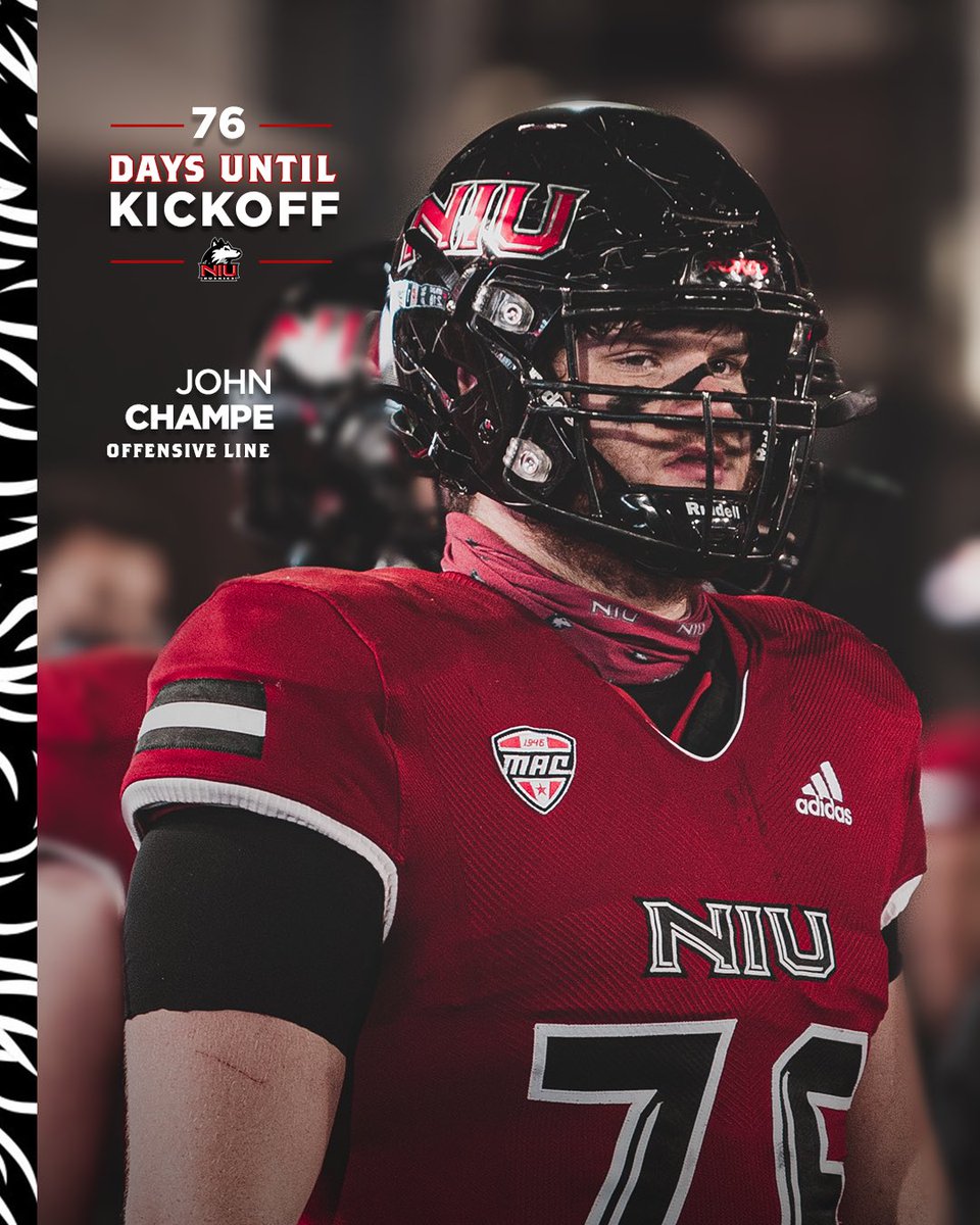 7️⃣6️⃣ days until kickoff. @champe_john 

#PackPRIDE 🐾 | #TheHardWay