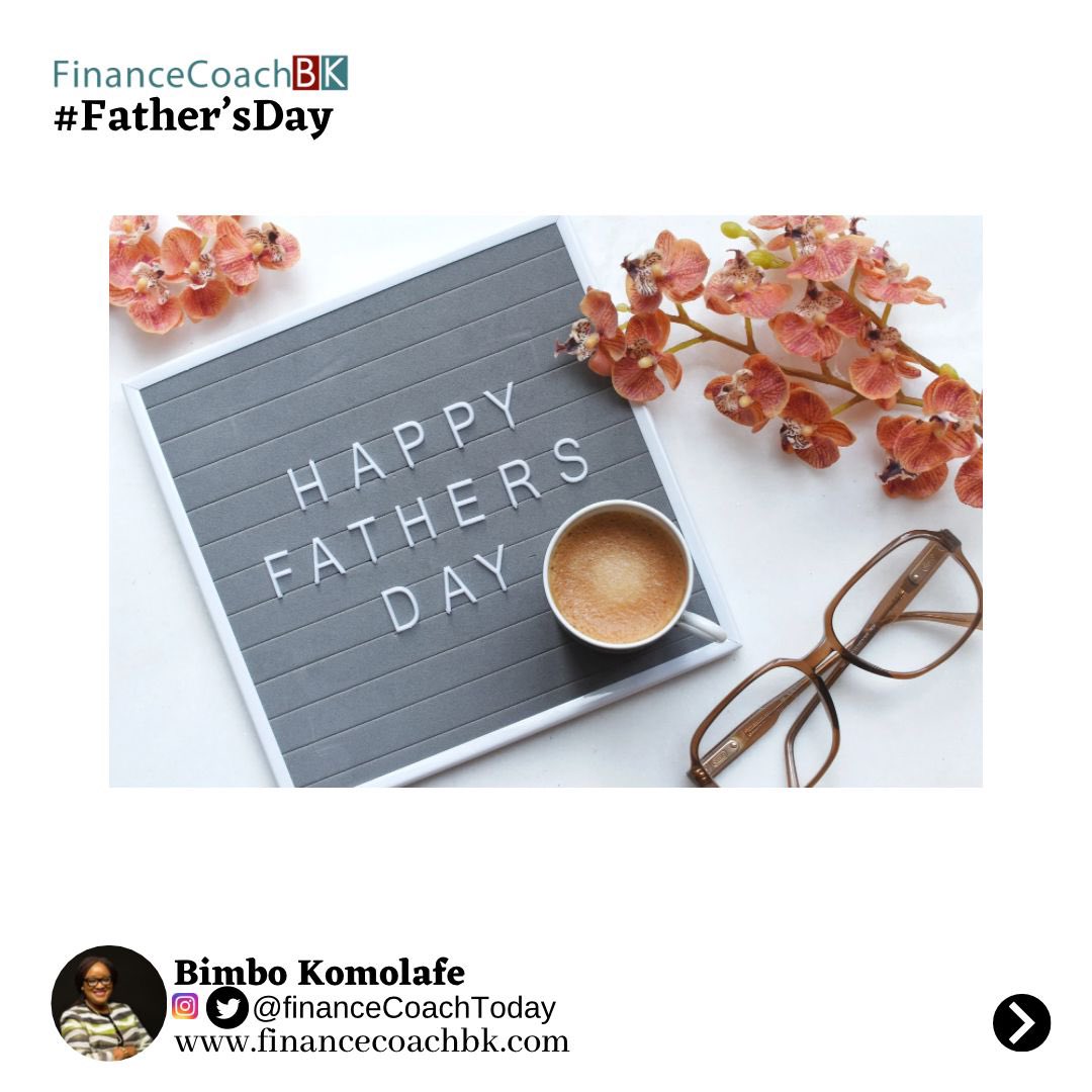 Financecoachtoday (@financecoachbk) on Twitter photo Happy Father’s Day. Visit my website and read an article on 7 tips for financial fitness for fathers. Happy Father’s Day. Visit my website and read an article on 7 tips for financial fitness for fathers.