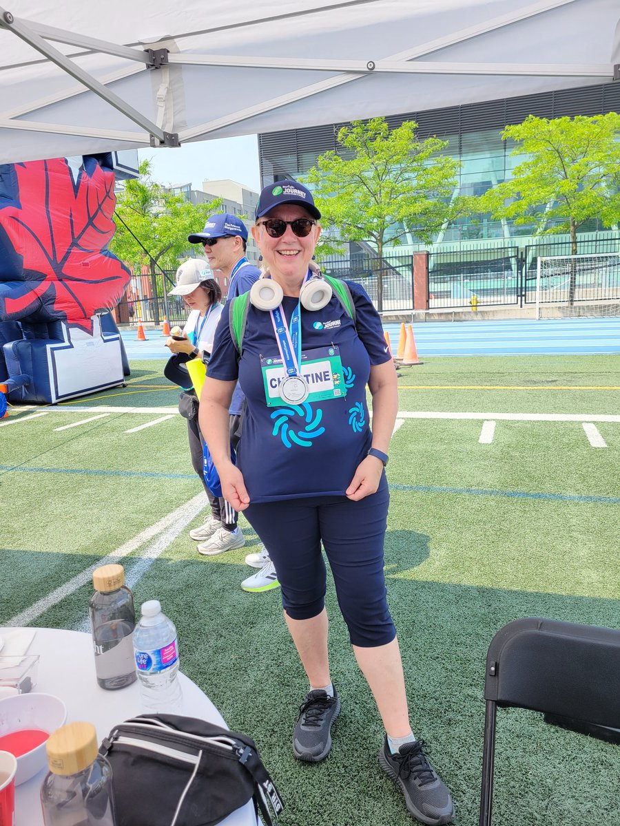 5 km done! @Journey2Conquer thanks to all organizers. It was a great event 🥰