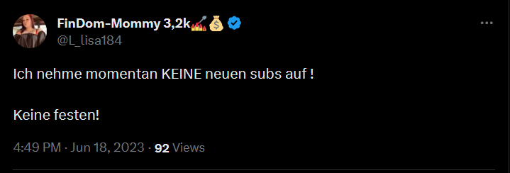Och warum das denn auf einmal?