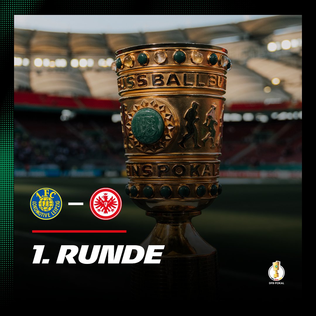 🏆 Unser erster Gegner im @DFB_Pokal 2023/24 steht fest! 

Es geht gegen den @1fclokleipzig 🔜🆚

#SGE | #DFBPokal