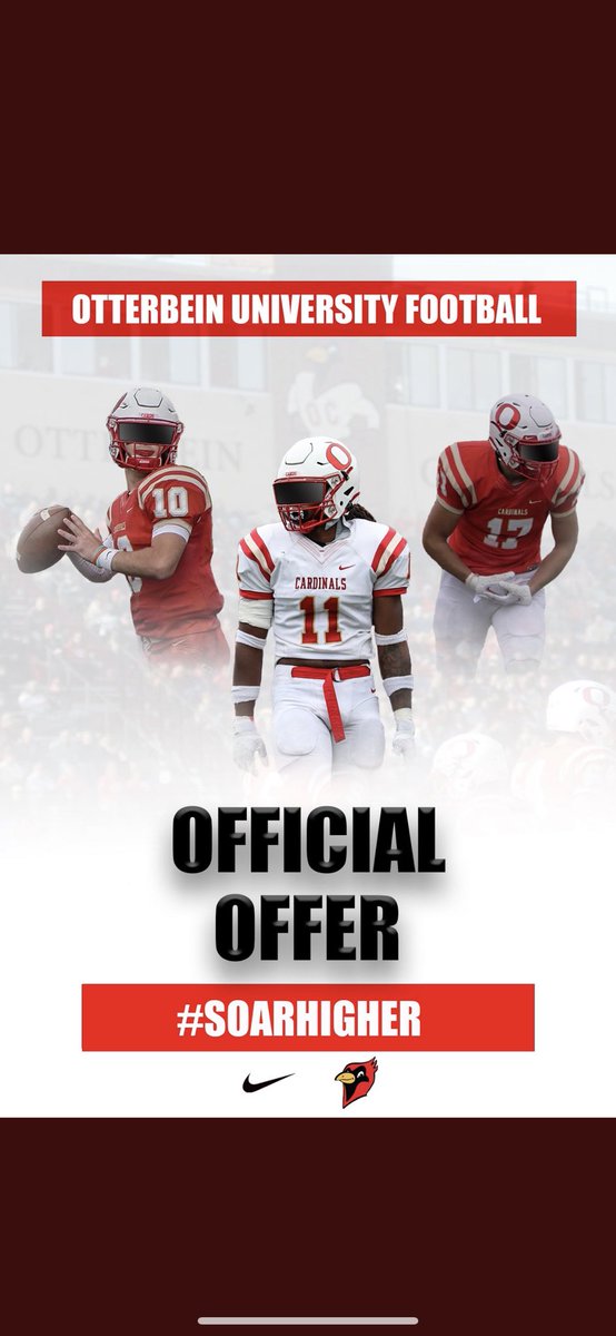 NickBowser12's tweet photo. Blessed to receive a offer from Otterbein university! @Coach_Cicione https://t.co/Gqz7faNaeU