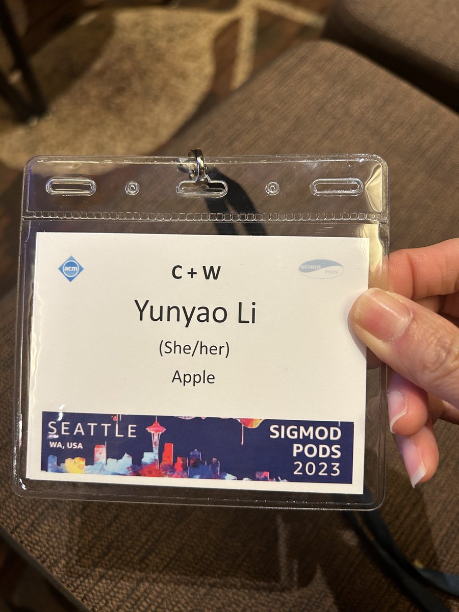 yunyao_li's tweet image. Attending #sigmod2023 this week. Looking forward to catching up with everyone! @SIGMODConf