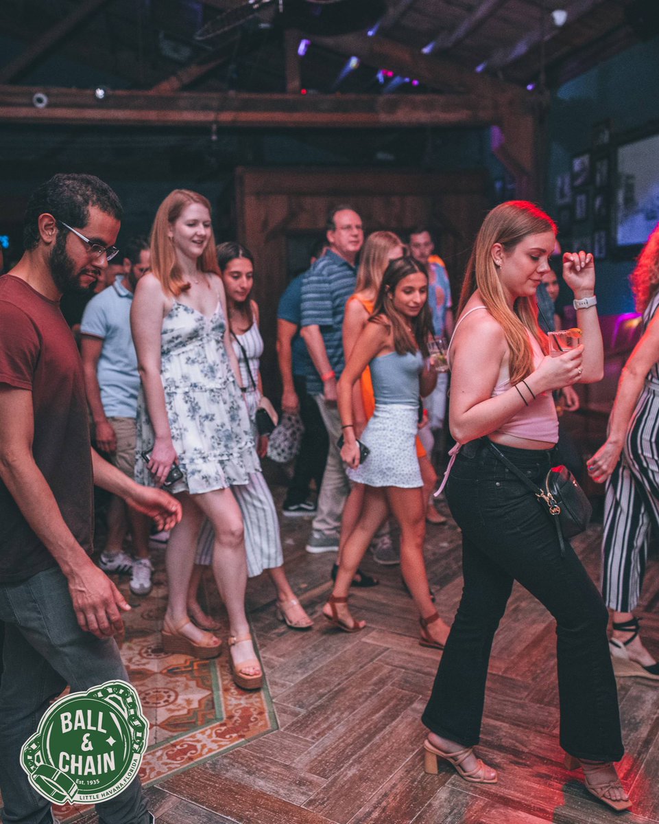 TODAY is #SalseroSunday!

The schedule in #LittleHavana:

#LiveSalsa - NOW to 6 p.m.
#LiveJazz - 6 to 9
@DJJorgeCharun - 8
FREE #SalsaClass - 9

TOMORROW: #MamboMondays with DJ Rivera + FREE #DanceClasses, 9!

#supportlocal #FathersDay ballandchainmiami.com
🍍💚