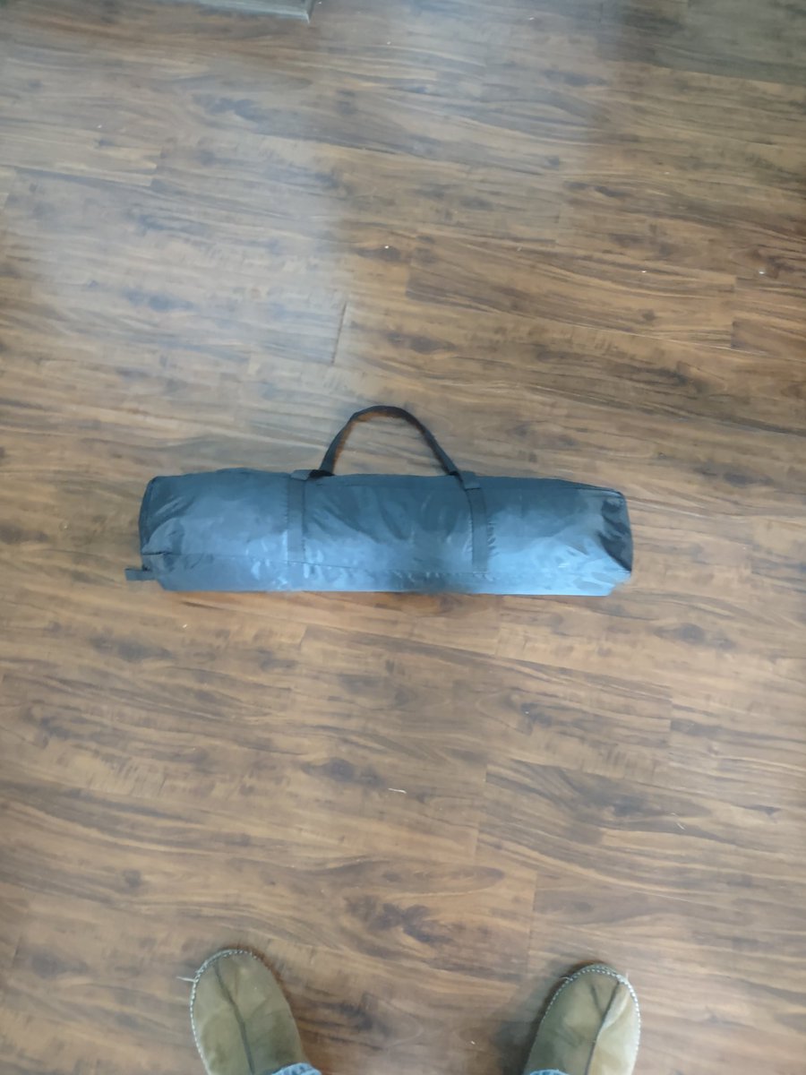 Got a tent back in the original bag.  My day is complete