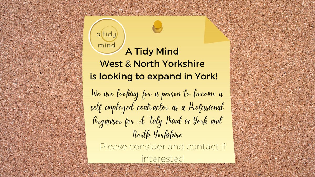 A Tidy Mind Team -Yorkshire Humber Lancs + beyond tweet media