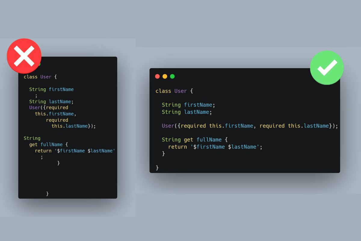 lyabs243's tweet image. Three reasons to have clean code as a freelancer developer:

🛠️ Maintainability

♻️ Reusability

📖 Readability

Can you add other reasons to write clean code?

#codequality #architecture #readability #bestpractices #programming #programmer #tips #freelancer #100DaysOfCode