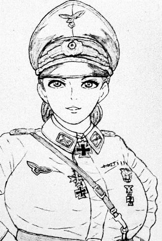 ゲーリングネキと比べて 平凡な顔やな()