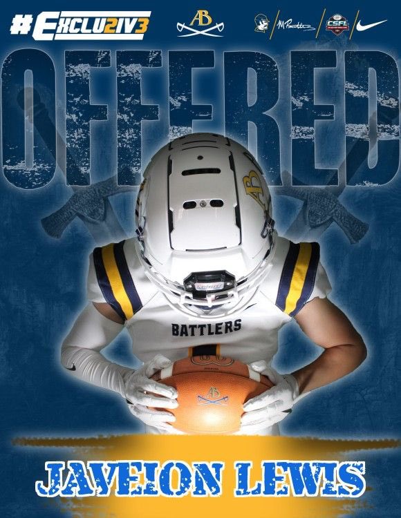 After a great talk with <a href="/CoachZackJ74/">Coach Zack Jennings Sr.✝🇺🇸🏈</a>  and @BattlerSprintFB I’m blessed to receive an offer from ABU‼️