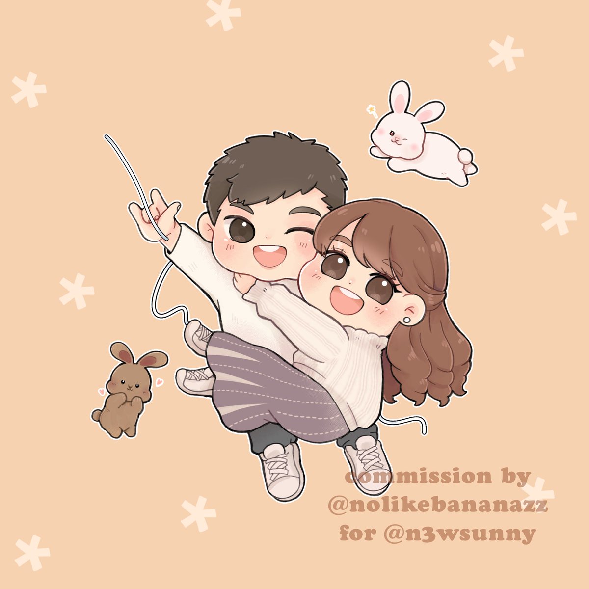 「มีคมช.มาอวดอีกแล้วว ขอบคุณคุณซันนี่ @.n3」|กล้วยรวยรัก🫶🏻のイラスト