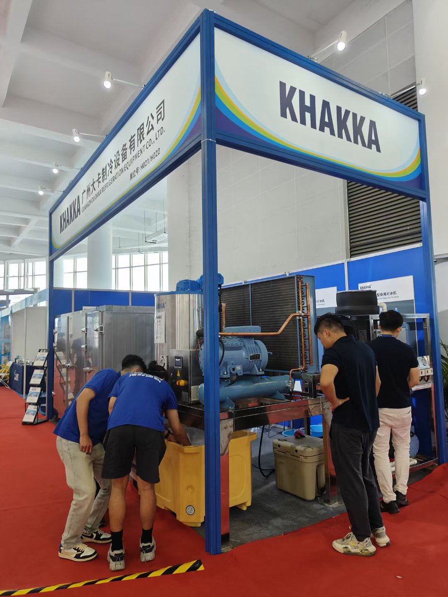 DakaFreezer's tweet image. 💎KHAKKA@China International Aquatic Products Expo 2023
💎300kgs Flake Ice Machine
💎3000kgs Flake Ice Machine
💎1000kgs Tube Ice Machine
💎400kgs/3-4H Plate Blast Freezer
💎dakafreezer.com
💎wa.me/+8618925051085
#aquaticproduct #flakeicemachine
#tubeicemachine