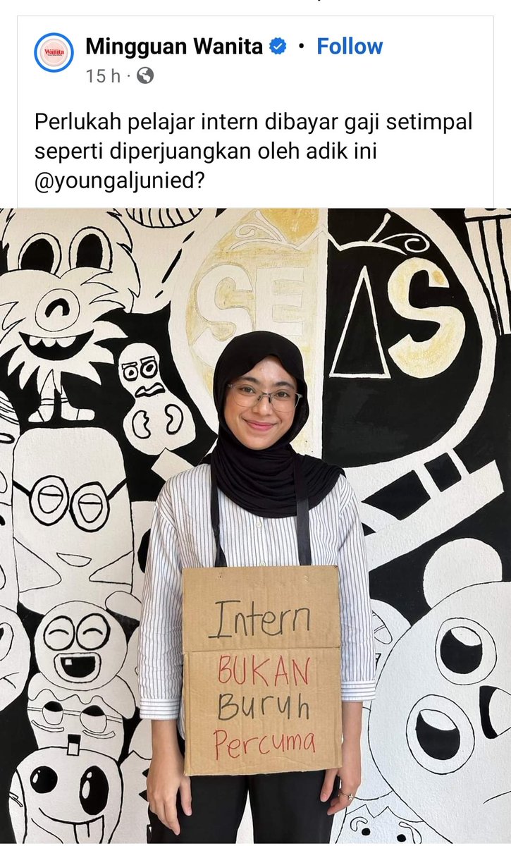 AmyrulArul's tweet photo. Bethol! 

Tuan Puan.. mana ada benda percuma di dunia yang fana ni.. nak berak pun so costly. Mengambil kira living cost yang pedih, saya 💯% sokong intern perlu dibayar gaji/elaun. https://t.co/AXN6wPHBG8