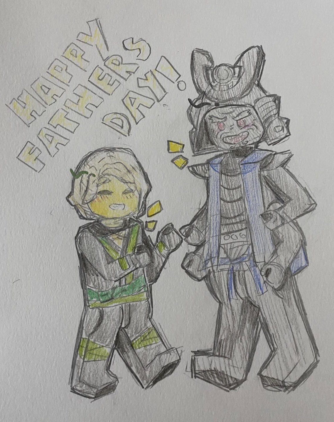 poto on X Happy Father s Day Here s an old lloyd and garmadon I drew for my dad in 2020 lol ninjago https t NkhYD6U5oB X