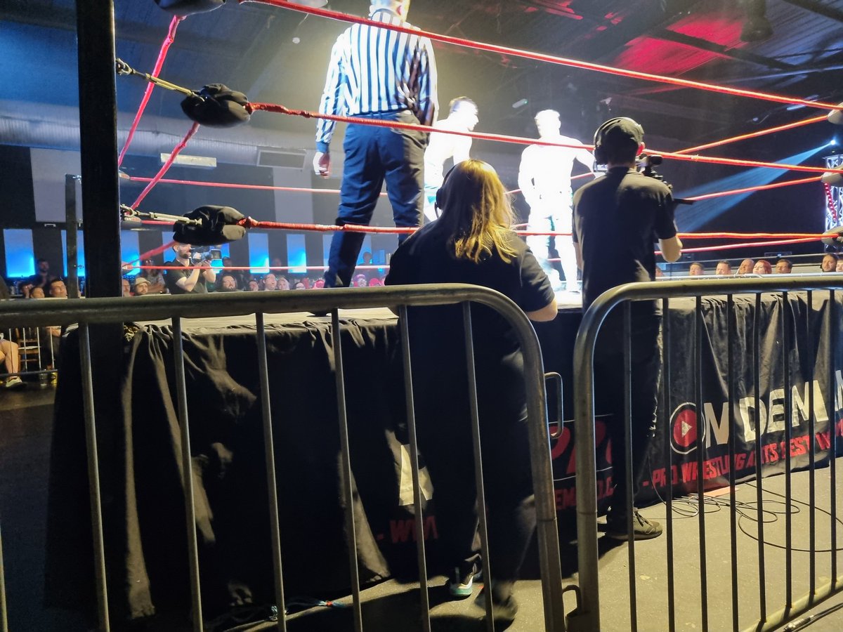 <a href="/RevProUK/">Revolution Pro</a> PLEASE get your camera people to rotate corners... 2hr drive, got there 30 mins early to get a front row seat only to miss most of the first half. Spoke to yout staff who was kind, but nothing changed!