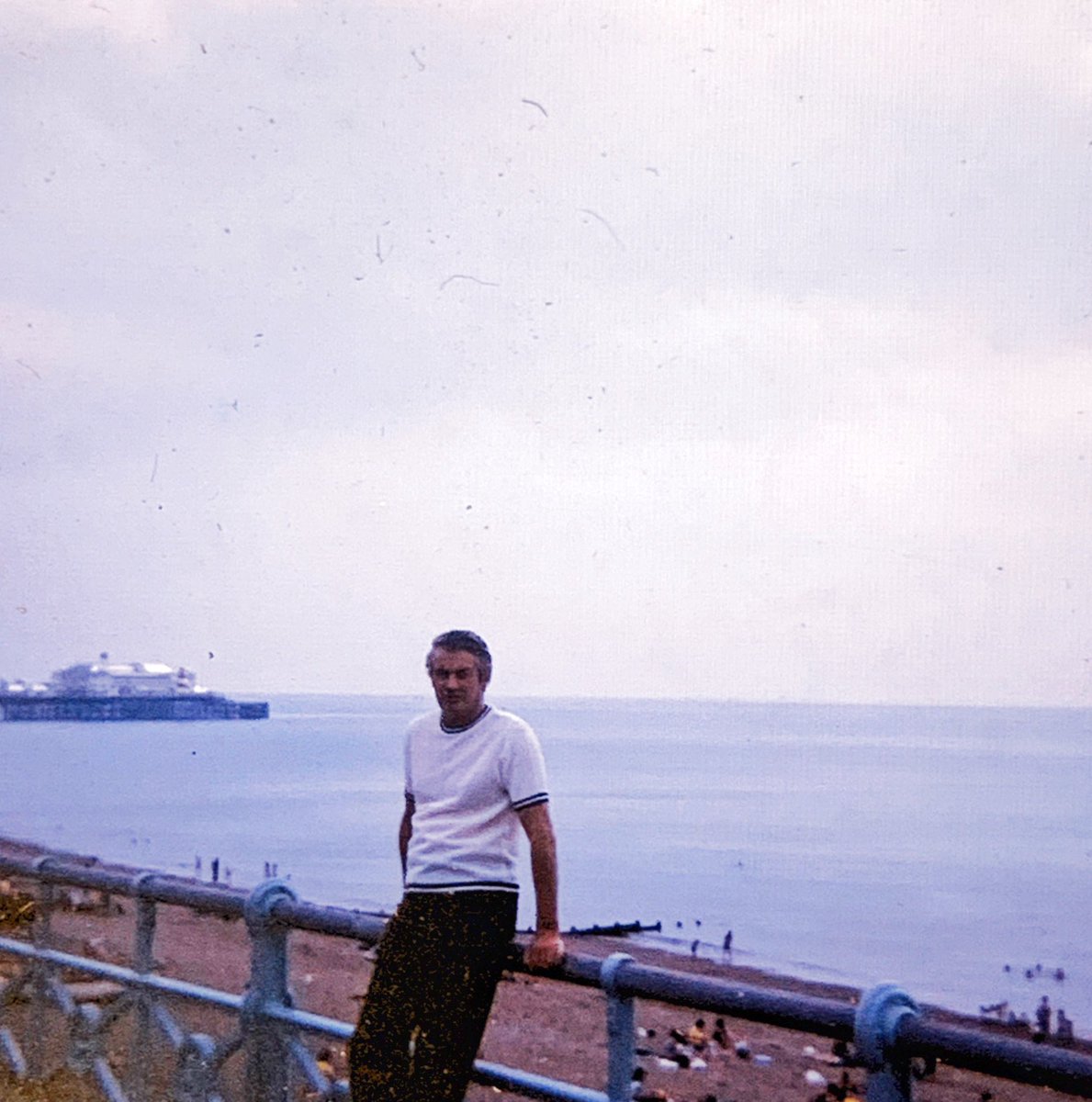 Dad at somewhere on the SouthCoast. We lived Brighton and Worthing so maybe one of those.