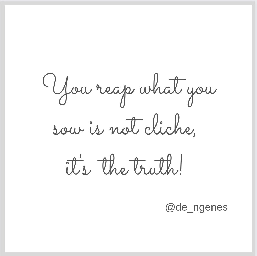 de_ngenes's tweet photo. You can't expect apples when you plant lemons. 
What you sow in your relationship with your spouse is what you will get. 

#relationships #marriage #seedandharvest #expectations https://t.co/cAoANuDhcf
