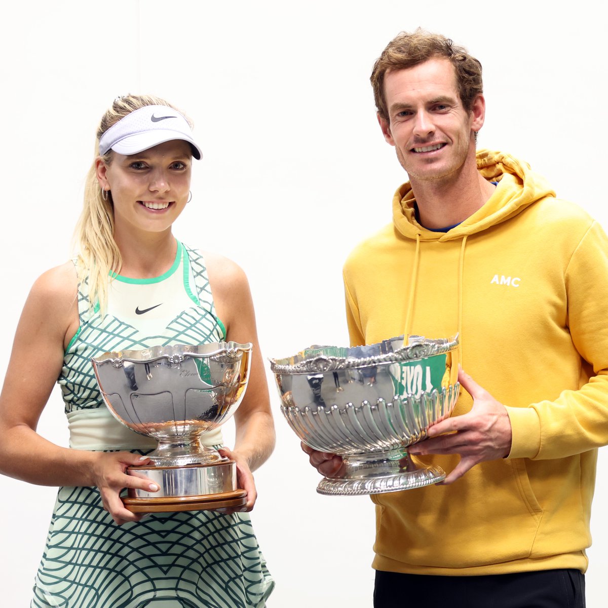 the_LTA's tweet photo. British champions 🇬🇧🏆🏆🇬🇧

@katiecboulter  🤝 @andy_murray 

#RothesayOpen https://t.co/p1u4ZKjBXT