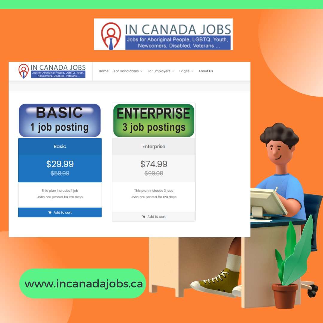 Hi there, are you looking for job or want to post a job? Visit incanadajobs.ca. Enquiries: workpost4u@gmail.com #jobs #jobsearch #jobhiring #jobposting #jobsearching #jobsearchingtips #jobsincanada #jobsfirst #jobsforall