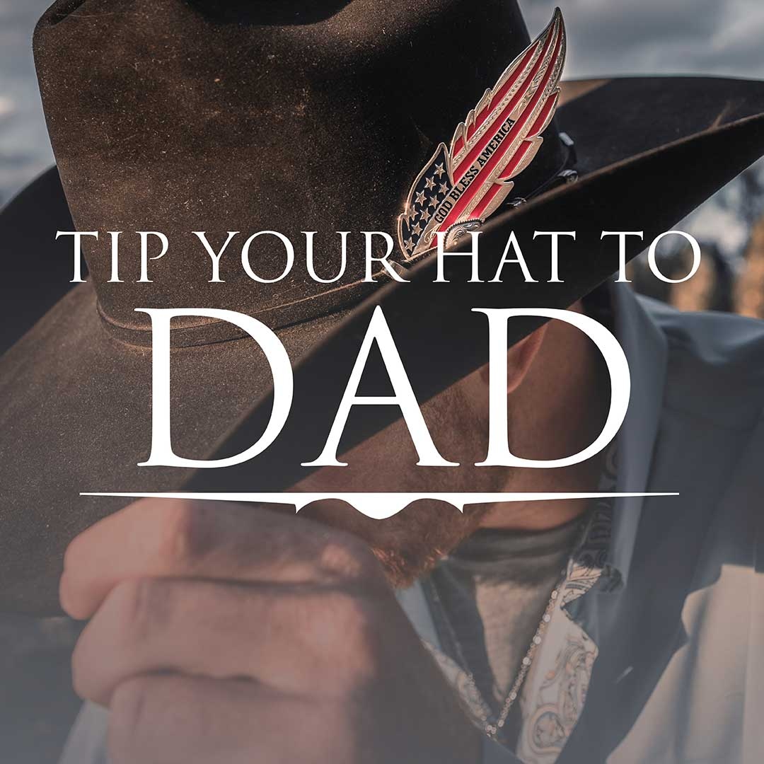 This Father's Day, Montana Silversmiths joins you in honoring the incredible fathers in our lives. Today we take a moment to celebrate their strength and compassion. Tip your hat to the remarkable dads. Happy Father's Day! 

#MontanaSilversmiths #HappyFathersDay