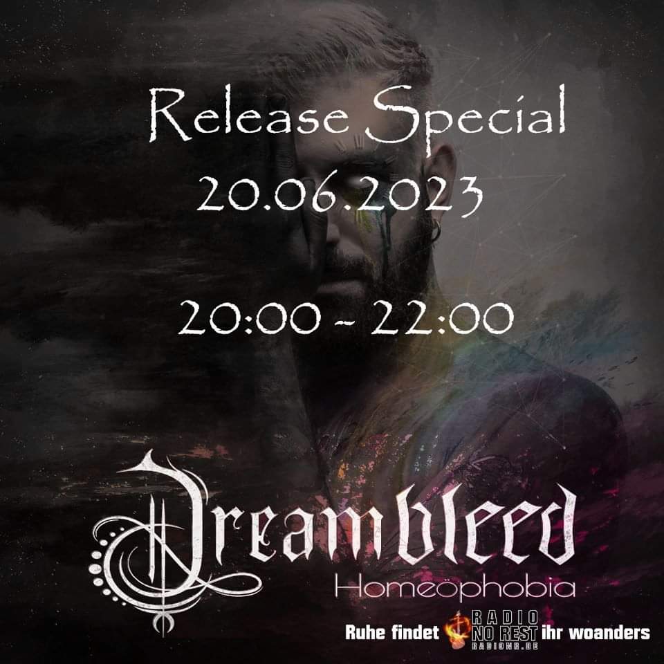 ‼️ A N N O U N C E M E N T ‼️
Tuesday, 20.06.23, 8 pm CET, on radionr.de - @Dreambleed live in interview 
Player: no-rest.de/playradionr.ht…
#radionorest #release #radio #dreambleed #gothicmetal #gothic #gothicrock #interview #albumrelease #live #podcast