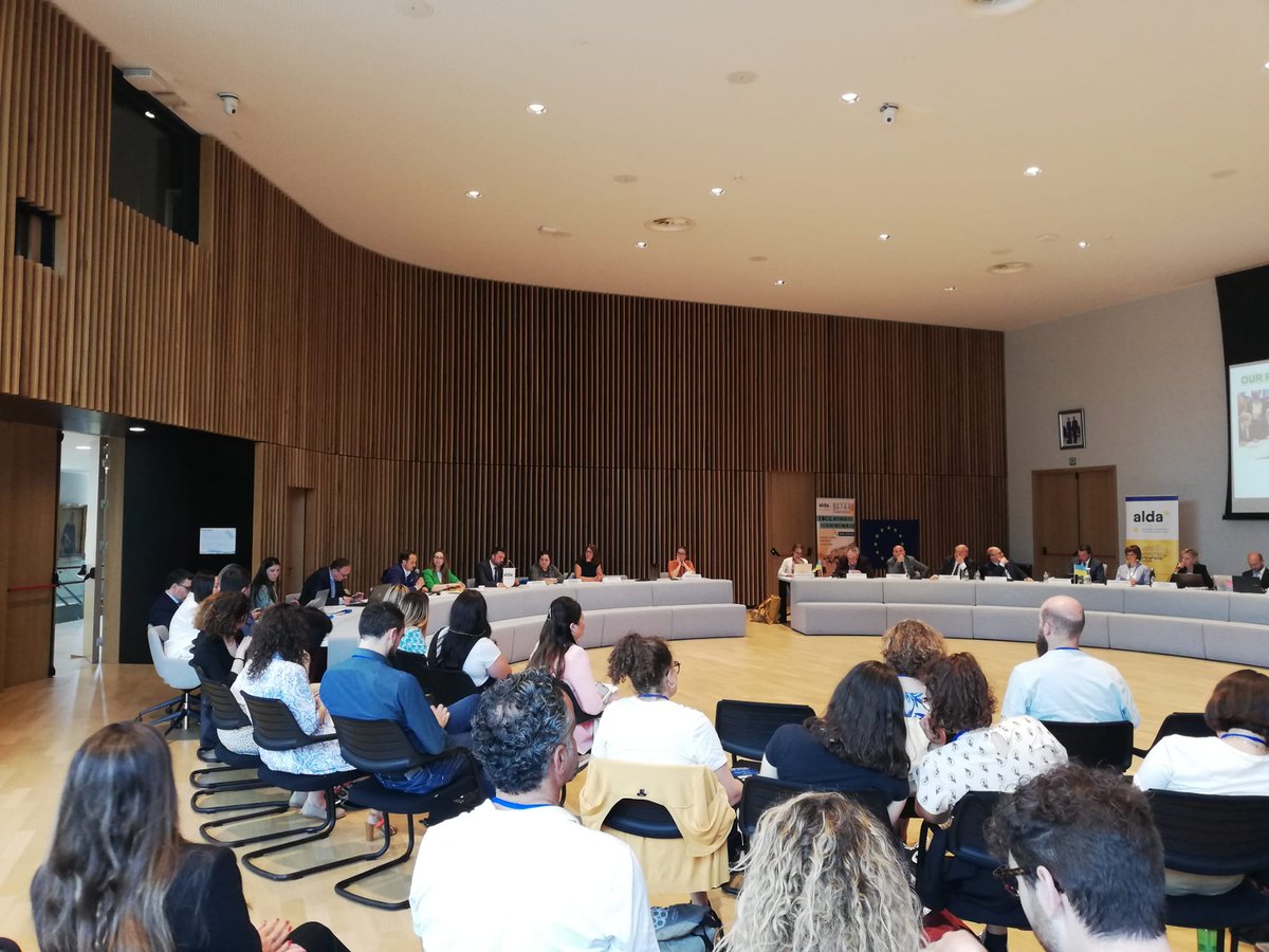 During its GA 2023, in brussels. Presenting the work that <a href="/ALDAeurope/">alda*</a>  has done in 2022 bringing positive change to people's lives.  
proud to be part of such an organisation that promotes good governance and citizen participation at the local level and all around the world.