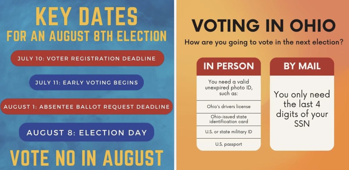 f1dryer's tweet image. VOTE NO ON ISSUE 1.
Ballot Issue 1 is a nonpartisan issue. 
Citizen generated ballot initiatives are our only remedy to fix unjust laws.  Vote NO on August 8th, is a vote against government overreach.  Vote.org