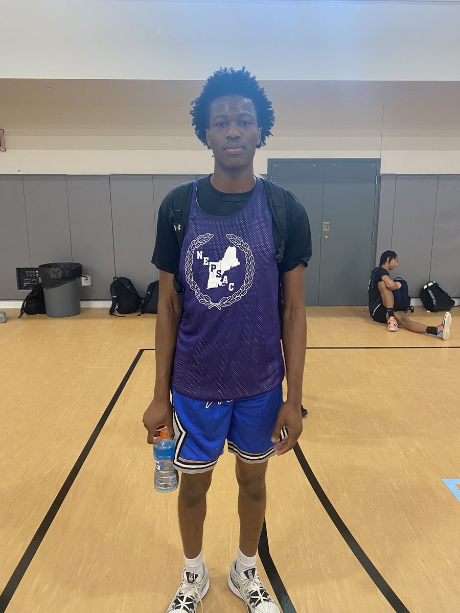 Dylan Thayer (@dylanthayer0) on Twitter photo New addition Bangaly Berete of <a href="/VermontAcadHoop/">Vermont Academy Boys' Prep Basketball</a> caught my eye.
Lengthy 6’5” wing that can really shoot the three ball. Three consecutive drives resulted in him cashing it from deep off the catch. Good burst and handle on drives to the bucket. New addition Bangaly Berete of <a href="/VermontAcadHoop/">Vermont Academy Boys' Prep Basketball</a> caught my eye.
Lengthy 6’5” wing that can really shoot the three ball. Three consecutive drives resulted in him cashing it from deep off the catch. Good burst and handle on drives to the bucket.