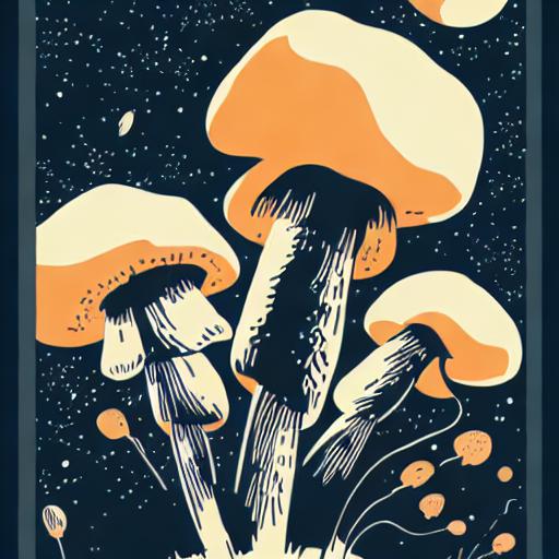 It seems the mushroom has become a symbol of resistance for those who oppose the Gipton Space Agency?