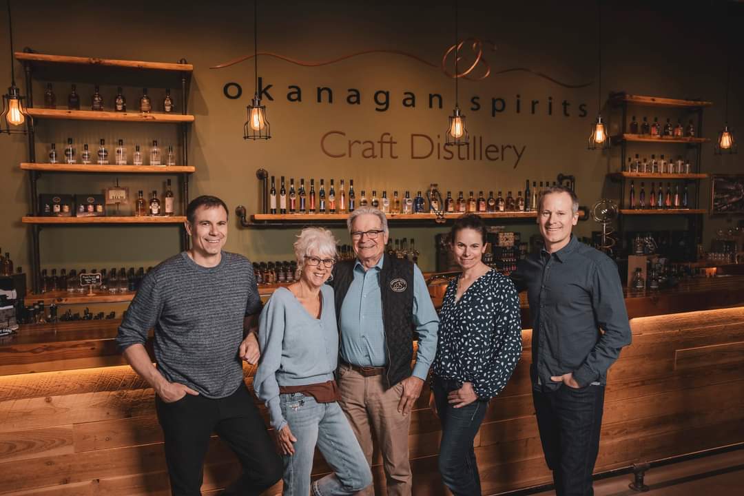 🎉 Happy Father's Day! 🎉 Meet the man who inspires us every day and brings our family and staff together, the driving force behind Okanagan Spirits Craft Distillery - our beloved Dad! #craftdistillery #familyownedandoperated #HappyFathersDay