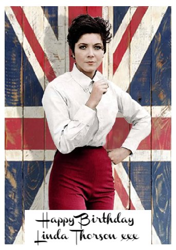 Happy Birthday to my favourite from The Avengers, the beautiful Miss Linda Thorson xxx      