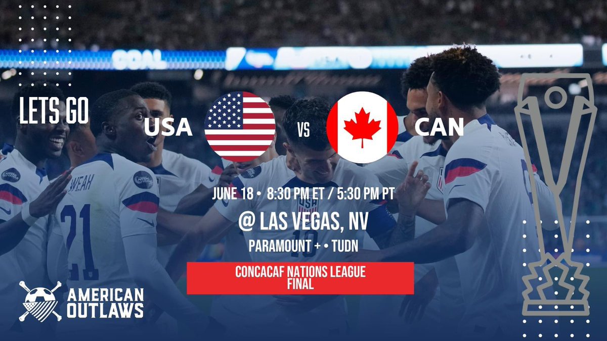 🚨🎉AOMSP WATCH PARTY🎉🚨

🏆: CONCACAF Nations League Final
🏟️: USMNT v Canada
🗓: Jun 18
🕰: 7:30pm
📺: Paramount+
🍻: Black Hart of St Paul
⚽️ #CANvUSA