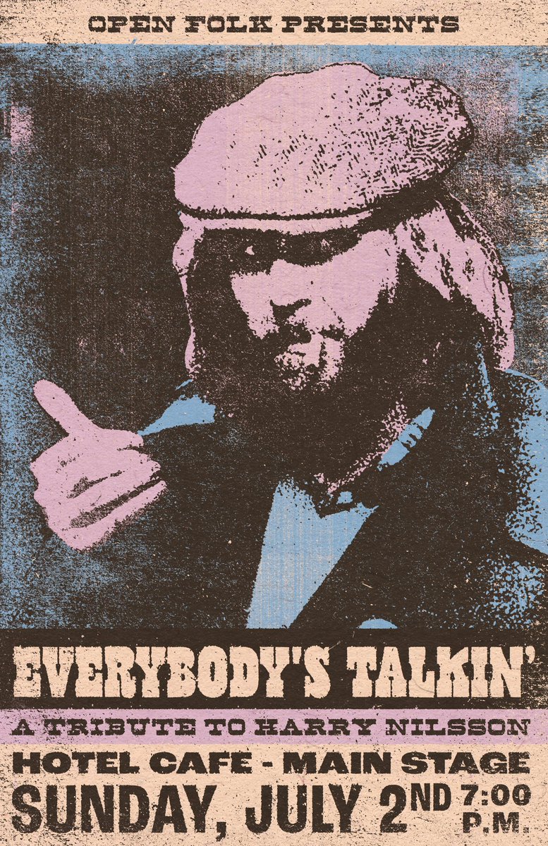 Hey Los Angeles! So excited and honored to be putting together a night to celebrate the legacy of <a href="/OfficialNilsson/">Harry Nilsson</a> with incredible artists and special guests. Don’t miss it #harrynilsson #nilssonshcmilsson