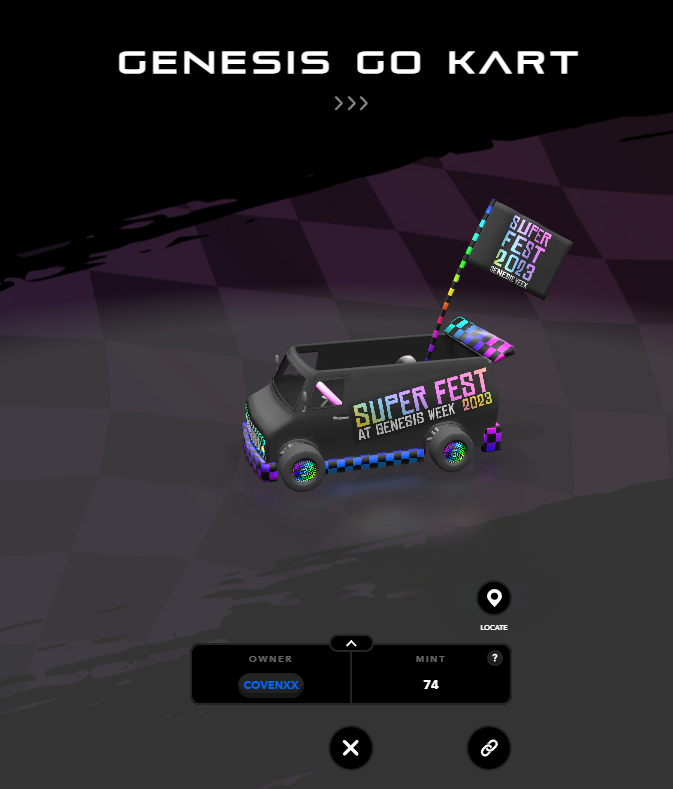 I own now this Genesis Go KART,, wkewke.. but I won't refuse to sell at a low price of course with USD, how much do you offer?? 

@UplandMe