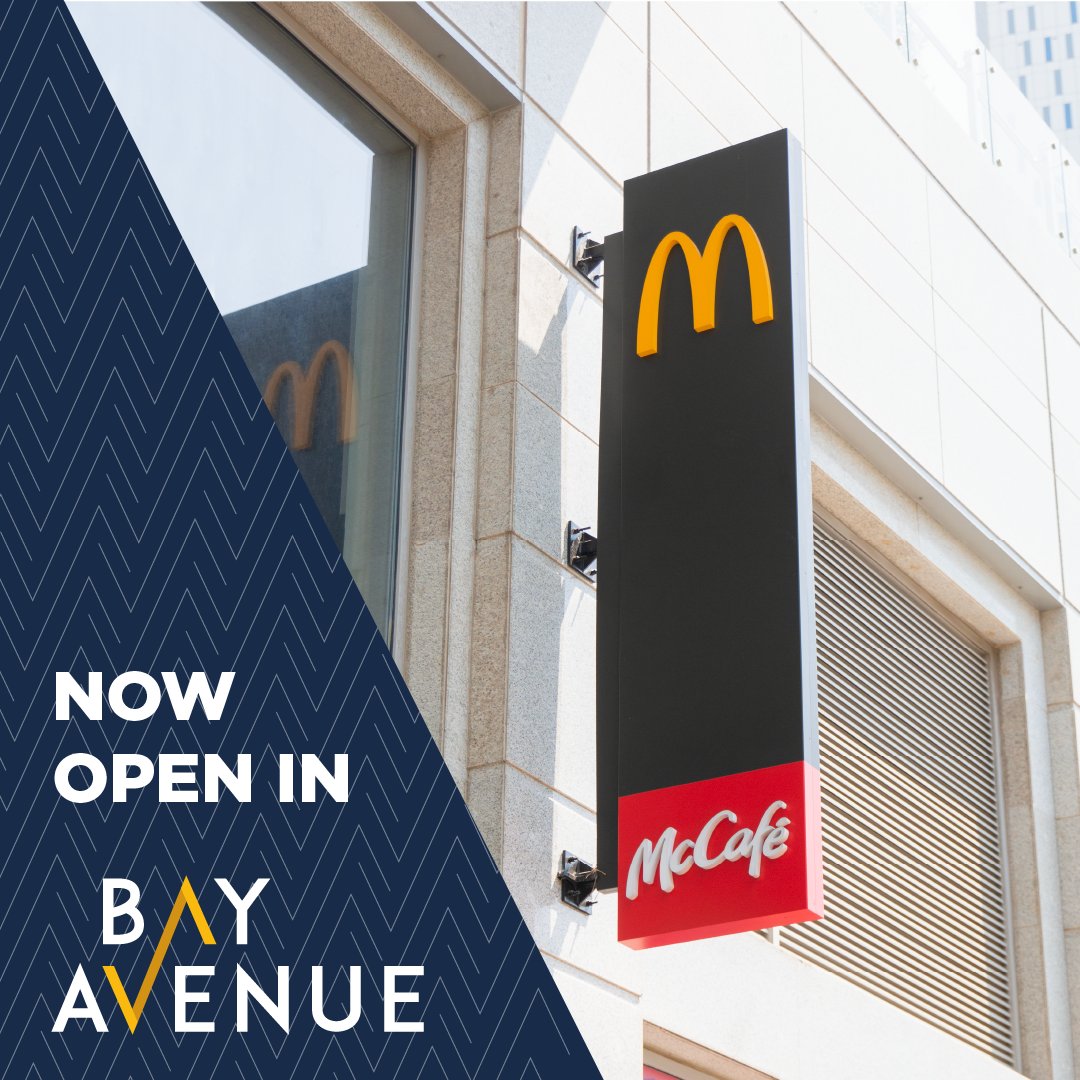 BayAvenue's tweet image. Get ready to savor the golden moments with McDonalds at Bay Avenue! Sink your teeth in their delicious mouthwatering burgers and irresistible fries!

#BayAvenue #McDonalds #PlacesToEat #ThingsToDo