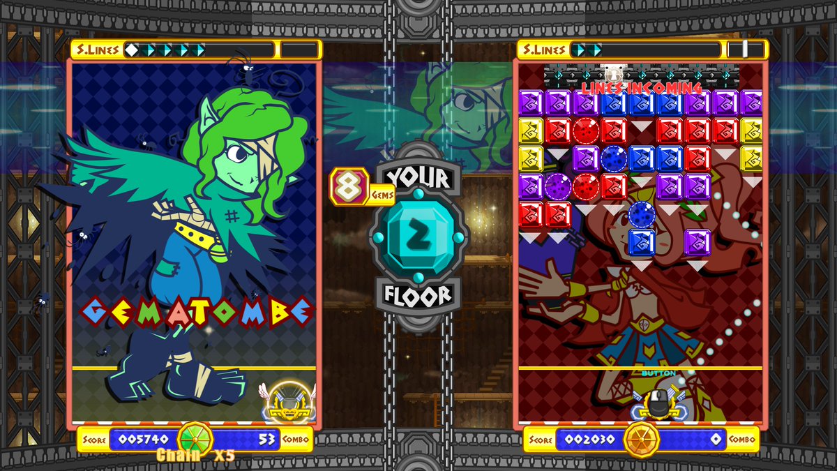 GoNagaiWorld's tweet image. La mitologia greca incontra i rompicapo arcade in Gematombe, il puzzle game &quot;competitivo&quot; di Ratalaika Games
Abbiamo provato la versione per PlayStation 4 del titolo sviluppato dal dal team cileno Route 5 Games.
#Gematombe #NintendoSwitch #PlayStation4 #RatalaikaGames #Recens...