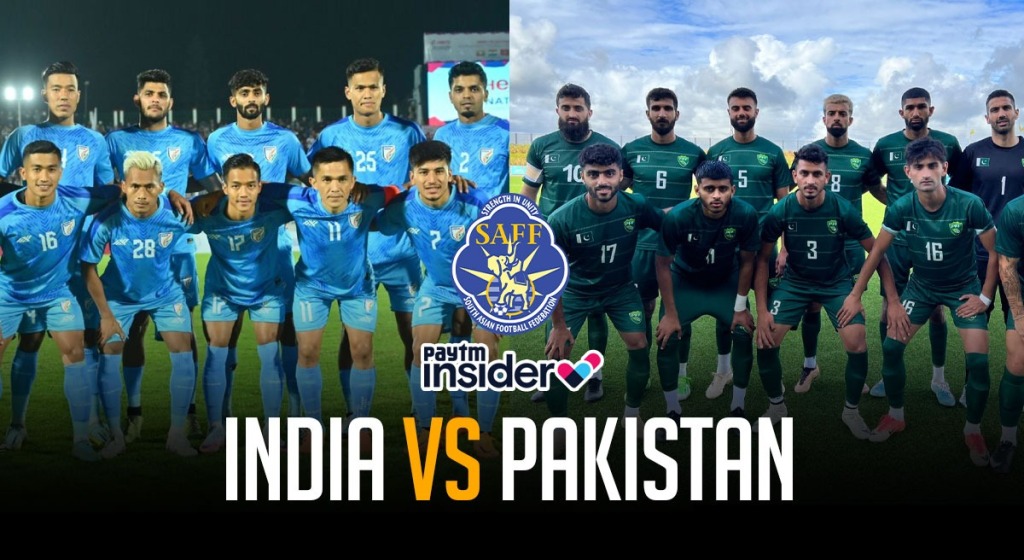 Ind vs Pak football match will take place in Bangalore. Don't miss this opportunity to show your unwavering support. Book your tickets on Paytm and be part of it on 21st of June. Go Team India 🇮🇳⚽
#KheloIndia #IndianFootball #Chettri #IndianSport #SAFF #HeroIntercontinentalCup