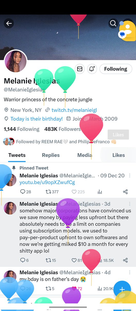 607andy's tweet image. Happy Birthday @MelanieIglesias !