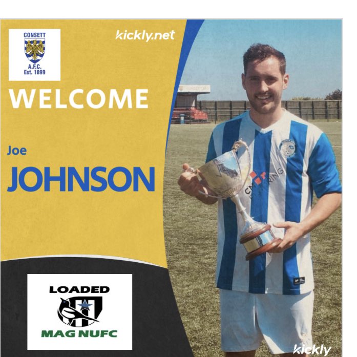 SIGNING. We are delighted to announce the signing )subject to league approval) of Joe Johnson. 

A huge addition to the team a leader on and off the field, he believes in our vision and he hopes to help us achieve our short and long term goals. 

Welcome to The Steelmen.