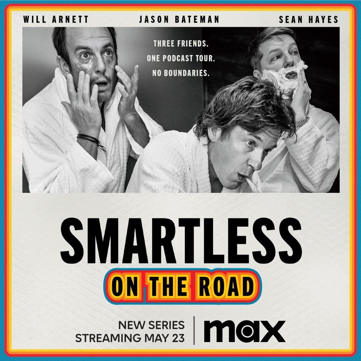 IndiraCasiqueP's tweet image. I started listening to this podcast with little expectations (fun fact: one of their first guests is Gustavo Dudamel) Now watching the #SmartlessOnTheRoad special, I&apos;ve laughed, I&apos;ve cried. One can only hope to have such good friends to have that chemistry with.