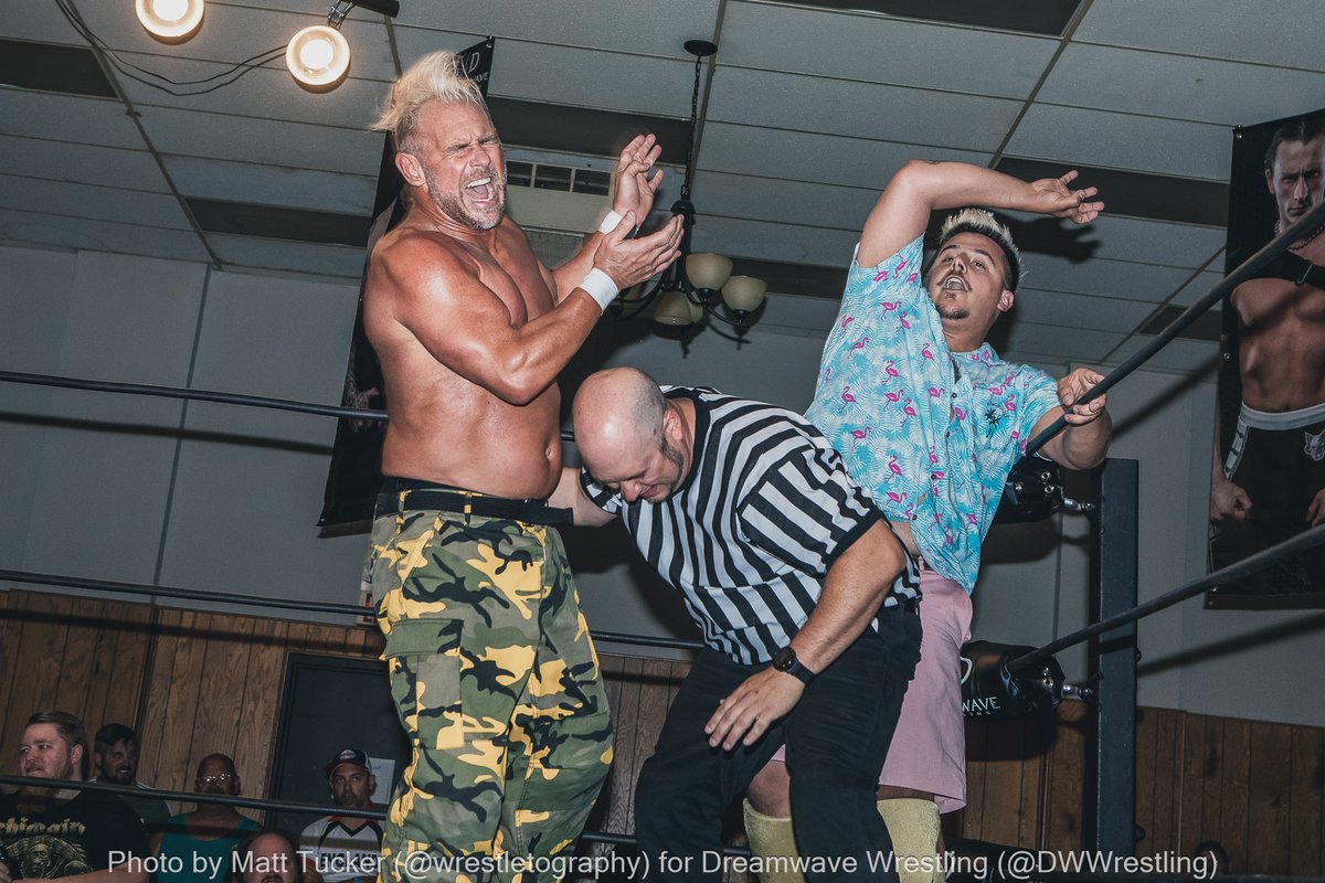 wrestletography's tweet photo. Florida Man vs Scotty 2 Hotty
@heyitsmebaileyb
@DWWrestling #DW617 https://t.co/Z1WMEUhkEH