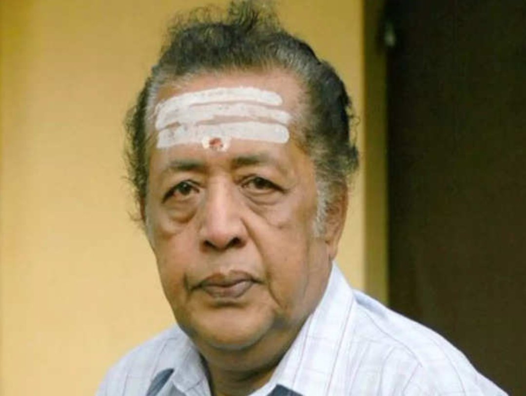 Hon'ble Governor Shri Arif Mohammed Khan said: 'Heartfelt condolences on the sad demise of noted actor Sri Poojappura Ravi, who endeared himself to viewers through humorous roles,distinct voice and unique style of dialogue delivery. May his soul attain Mukti: PRO KeralaRajBhavan