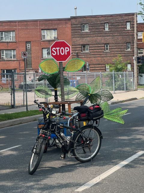 Got my Bike decorated at #Openstreets #Hamont thanks to @SurpriseHammer