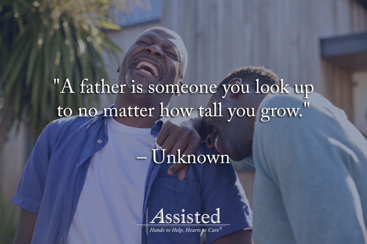 Happy Father's Day from Assisted! 💙🌻 #AssistedCares #HomeHealth #HospiceCare #CaregiverServices #FathersDay