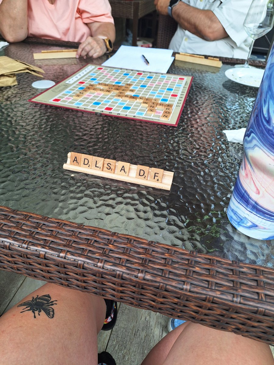 I only go back home to destroy my family in scrabble