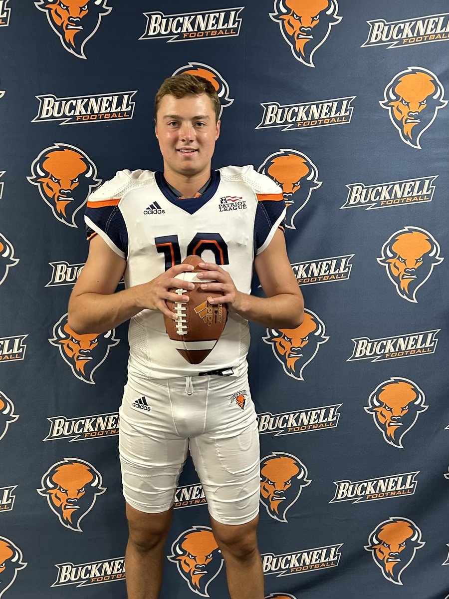 stantonjack16's tweet photo. Had a great time at Bucknell this past week!! Thank you @CoachJTBear @DaveCecchini @JordanSaivon @GACFBRecruits https://t.co/Bsl1YStDC0