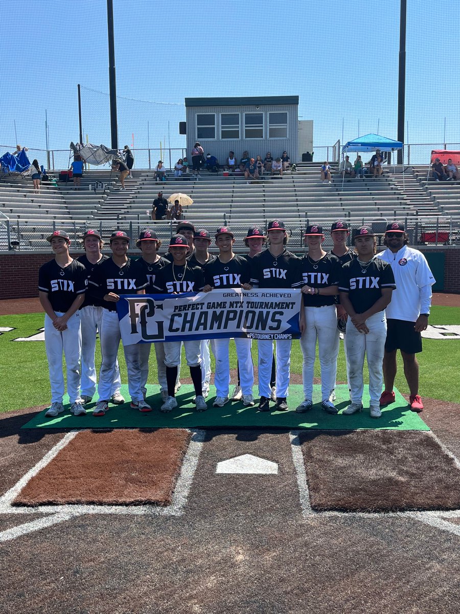 PG_NTX's tweet photo. 2023 16U NTX Lumber

🏆Champions: @StixBaseballTX 
🥈Finalist: NTL Stephens 
🏅MVP: Cole Richeson (https://t.co/tXdO16RQiC) 6R 4H 6RBI 2SB 2BB
🏅MVPitcher: Aidan Lawson (https://t.co/HTMwwvQ6kb) 9.0IP 11K 10H 2BB 1R https://t.co/K8LPPi60w8