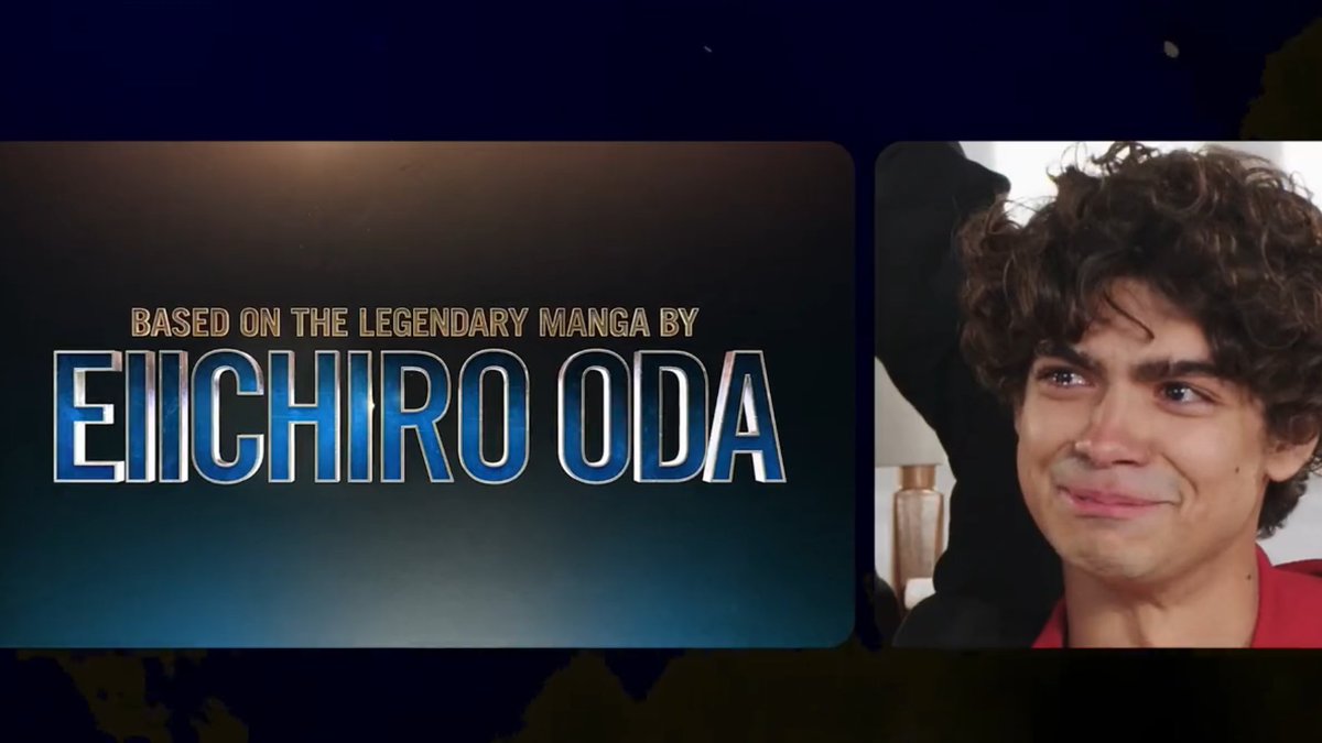 Iñaki Godoy estaba literalmente llorando viendo el trailer de One Piece.

Son mi tripulación y este chaval es mi capitán.