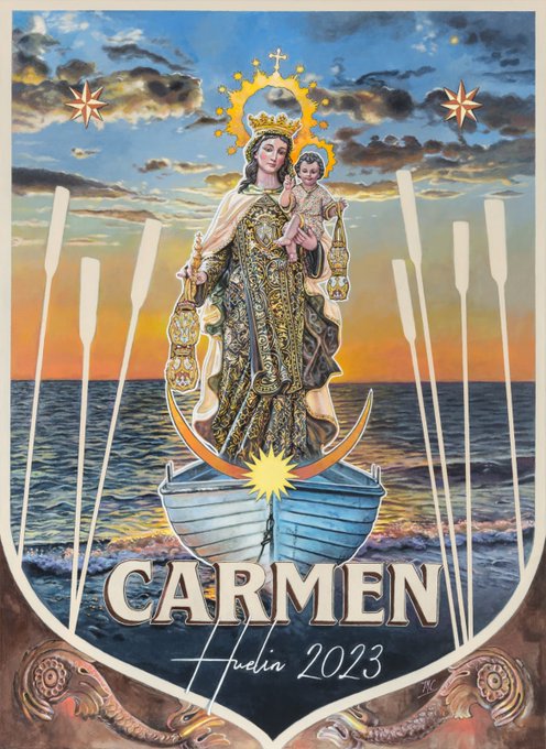 Horario e Itinerario del Traslado en Rosario de la Aurora de la Virgen del Carmen de Huelin