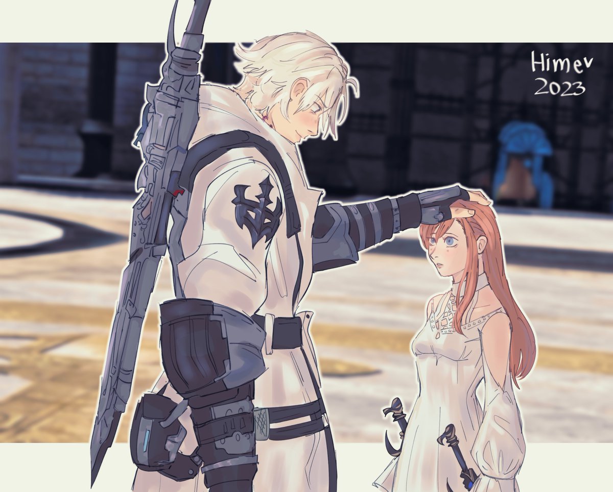 happy dad day to thancred :)))
#ffxiv #thancred #ryne
